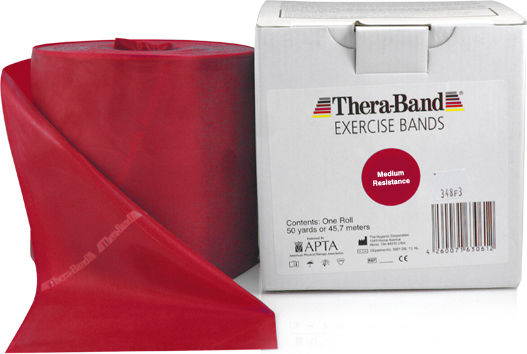 Thera-Band Thera-Band Elastisches Band Mäßiges Rotes Widerstandsbänder 1m 1m