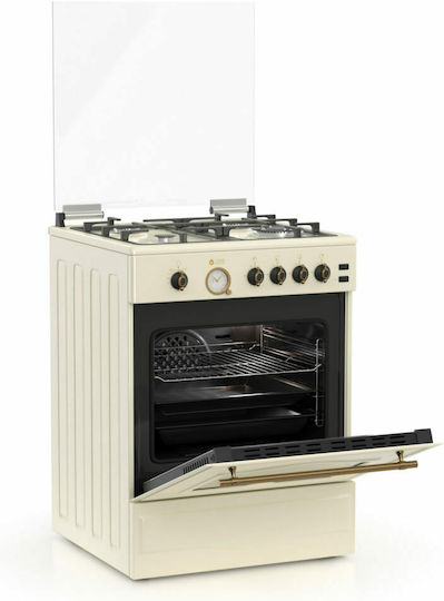 Thermogatz TGS 4111 Gas Cooker 49lt W60cm. Beige