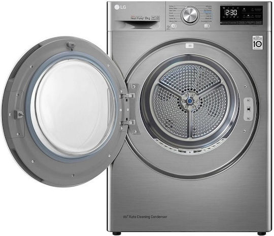 LG RC80V9EV2W Сушилня 8кг с Термопомпа