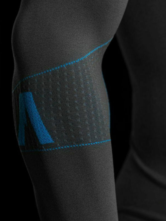 Alpinus Active Base Layer Ισοθερμική Μπλούζα Γκρι