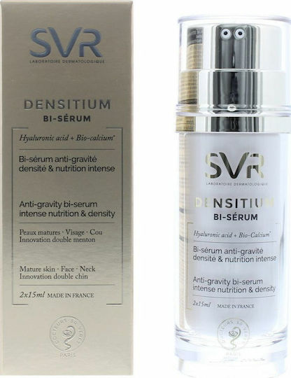 SVR Laboratoire Dermatologique Densitium Bi-Serum Anti-îmbătrânire Serum Față cu Acid hialuronic 2x30ml