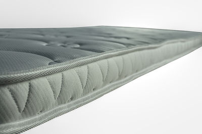 Achaia Strom Single Bed Polyester Mattress Topper Top Ergo Platinum with Aloe Vera 100x190x6cm