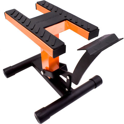 Universal Motorcycle Lifting Stand for Maintenance, Repair OEM W06 - Orange, Black