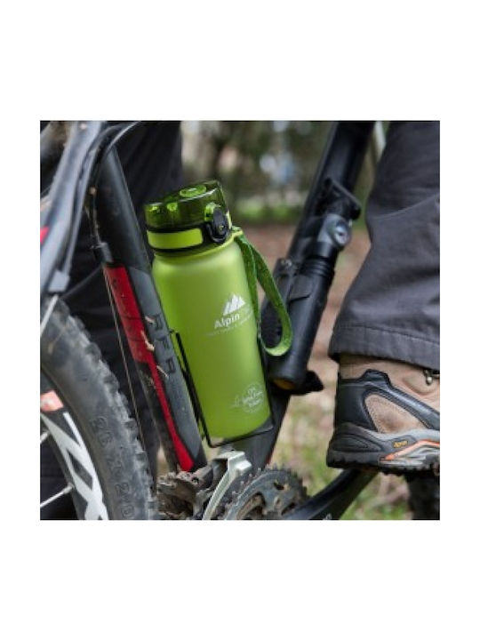 AlpinPro Αθλητικό Παγούρι Πλαστικό 650ml Πράσινο AlpinPro Αθλητικό Παγούρι Πλαστικό 650ml Πράσινο