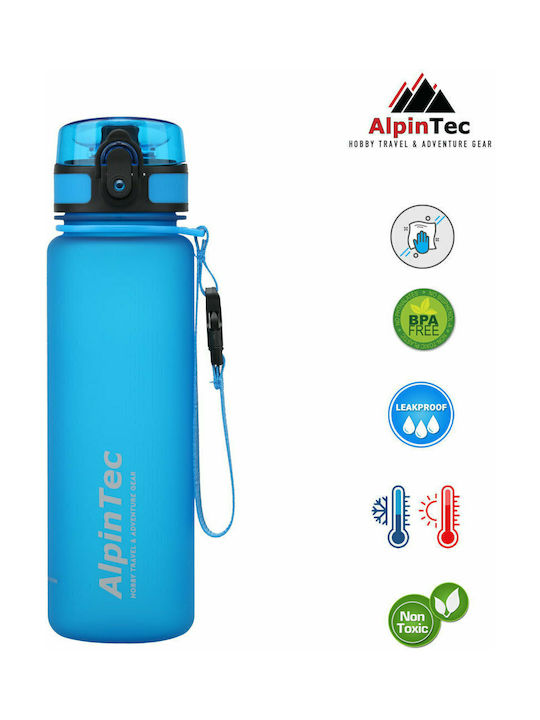 AlpinPro Style Παγούρι Πλαστικό 500ml Μπλε AlpinPro Style Παγούρι Πλαστικό 500ml Μπλε