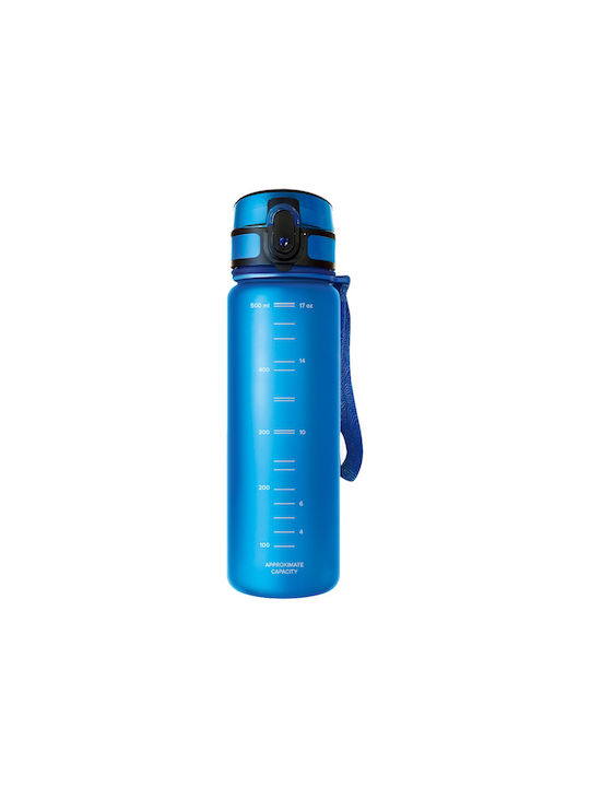 Aquaphor City Filter Bottle με Στόμιο και Φίλτρο 500ml Μπλε