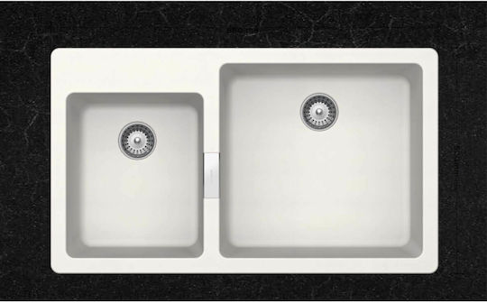 Schock Cristadur Mono Ένθετος Δεξιός από Συνθετικό Γρανίτη Μ86xΠ50cm Polaris Schock Cristadur Mono Ένθετος Δεξιός από Συνθετικό Γρανίτη Μ86xΠ50cm Polaris