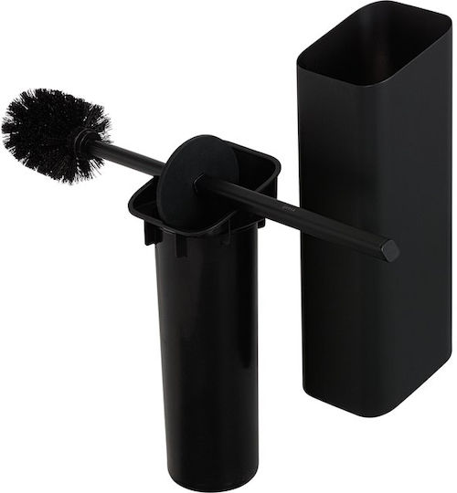 Geesa Shift 9911-400 Metallic Toilet Brush Black