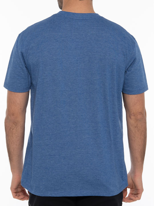 Russell Athletic Herren T-Shirt Kurzarm Blau