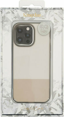 Kingxbar Plain Back Cover Σιλικόνης Γκρι (iPhone 13)