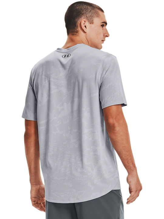 Under Armour Vent Men's Athletic T-shirt Short Sleeve Gray