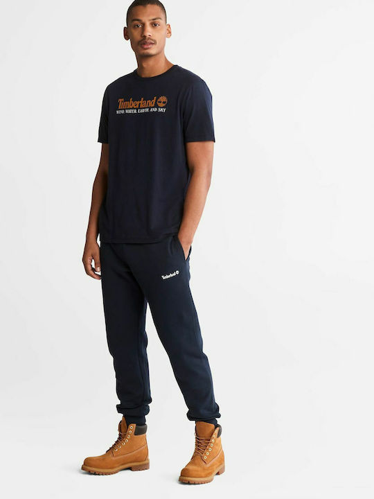 Wind Water Earth T-shirt Navy Μπλε