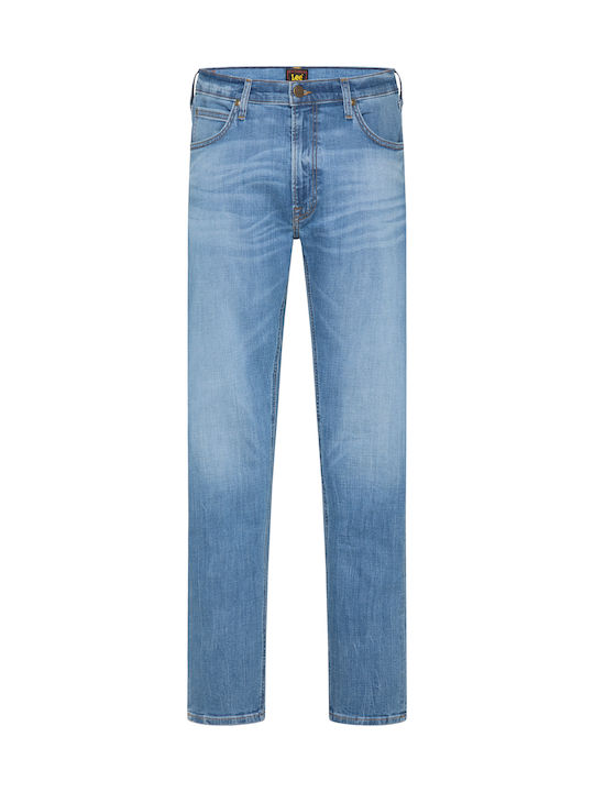 Daren Zip Fly Ανδρικό Παντελόνι Τζιν Ελαστικό με Regular Straight Εφαρμογή Μπλε