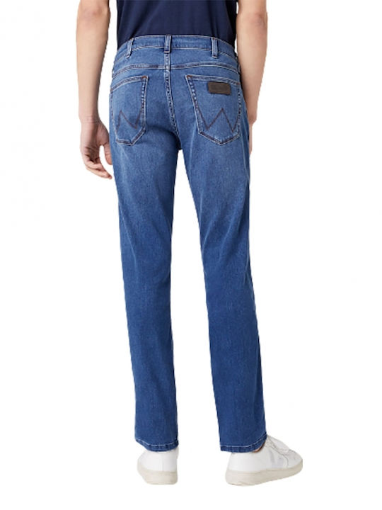 Wrangler Greensboro Herren Jeanshose in Regular Fit Blau