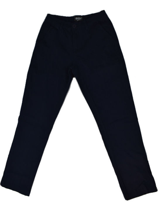Παντελόνι Chino σε Κανονική Εφαρμογή Navy Μπλε