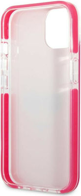 Karl Lagerfeld Choupette Head Silicone / Plastic Back Cover Fuchsia (iPhone 13)