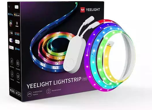 Yeelight Smart Ταινία LED Lightstrip Pro Wi-Fi 24V RGBW Φως 2m