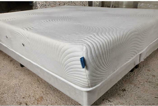 Bs Strom Sunset Double Ortopedie Saltea Spumă de memorie / Spumă / Latex Față-verso 150x190x25cm