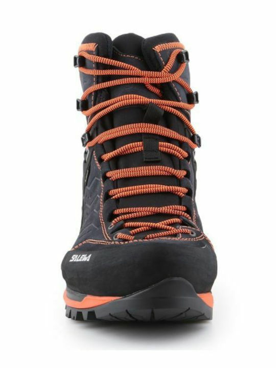 Salewa MTN Trainer Mid GTX Men's Hiking Boots Waterproof with Gore-Tex Membrane Black