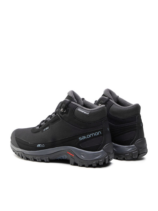 Salomon Shelter CS Men's Hiking Waterproof Boots Black / Ebony