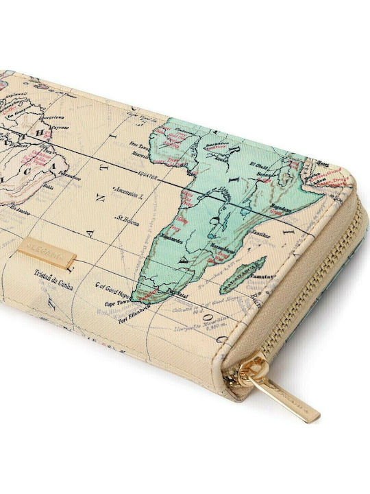 Large Women's Wallet Classic Beige