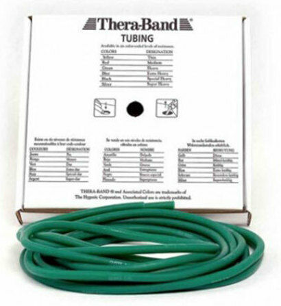 Thera-Band Gymtube Resistance Band Hard Green 7.5m