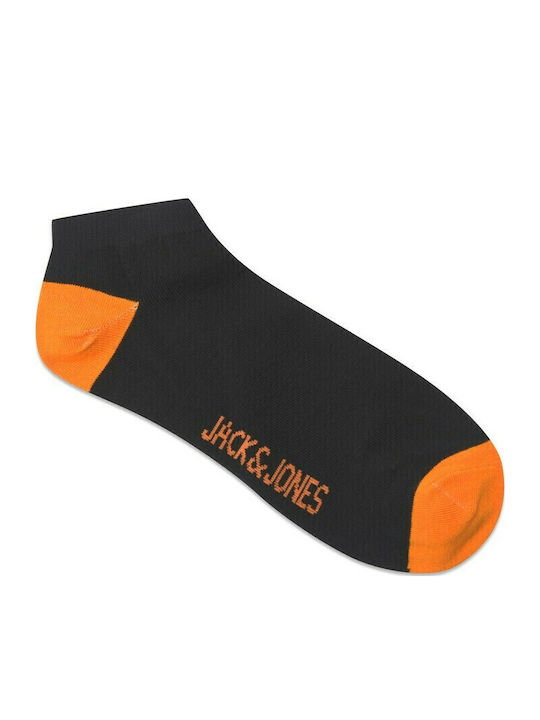Jack & Jones Παιδικά Σοσόνια Μαύρα 5 Ζευγάρια