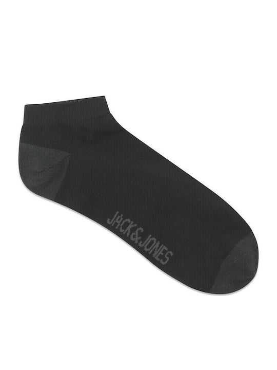 Jack & Jones Παιδικά Σοσόνια Μαύρα 5 Ζευγάρια