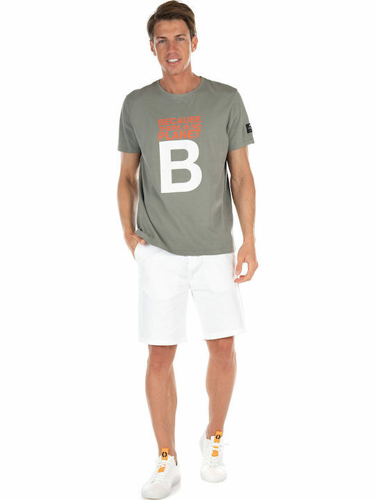 Stuart Men's Shorts Chino White