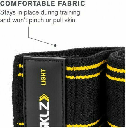 SKLZ Pro Knit Mini Mini Λάστιχο Γυμναστικής Loop Σκληρό Μαύρο