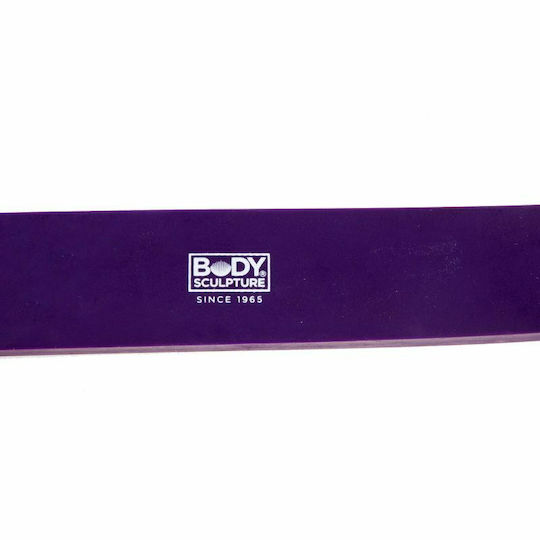 Body Sculpture Resistance Band Loop Purple 2.08m