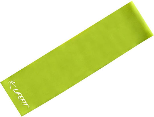Lifefit FlexBand Resistance Band Elastic Band Hard Green 1.2m