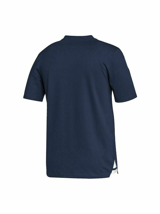 Adidas Condivo 22 Ανδρικό T-shirt Polo Navy Μπλε