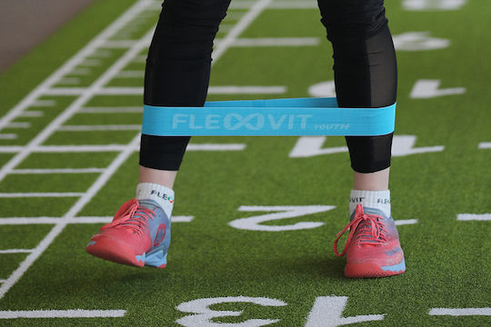 FlexVit Miny Widerstandsbänder Schleife Schwer Blau 0.26m