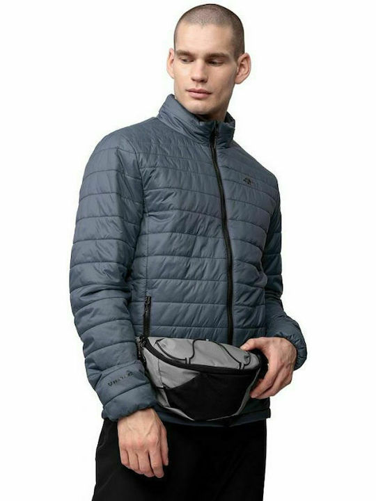 4F Men's Winter Puffer Jacket Waterproof Blue