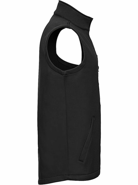 Russell Europe Χειμωνιάτικο Μπουφάν Softshell Αδιάβροχο και Αντιανεμικό Μαύρο