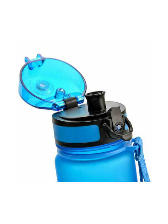 Meteor Wasserflasche Kunststoff 350ml Blau