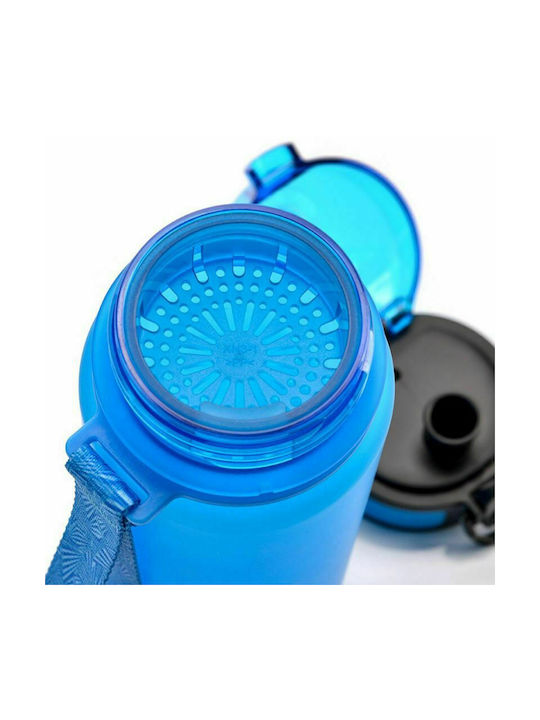 Meteor Wasserflasche Kunststoff 350ml Blau