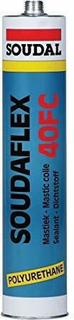 Soudal Soudaflex 40FC Sealant Silicone Polyurethane for Wood Gray 310ml