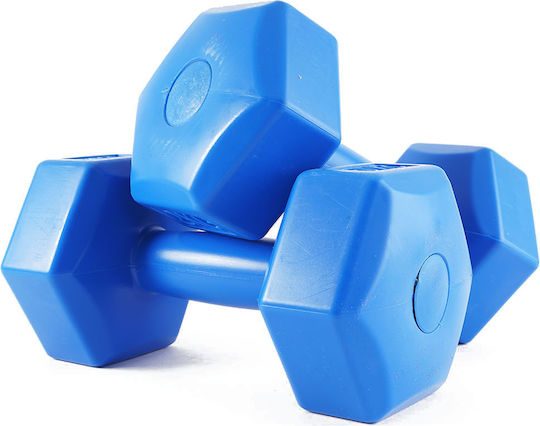 AMILA Dumbbell Set Hexagonal 2 x 2kg