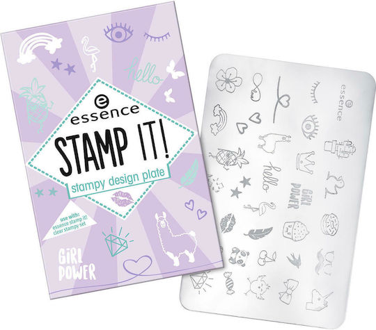 Essence Stamp It! Stampy Design Plate Ștampile pentru Unghii