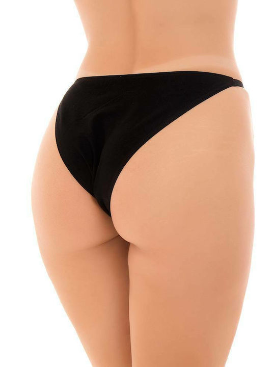 Women's cotton briefs Fay lingerie 3Pack black 111