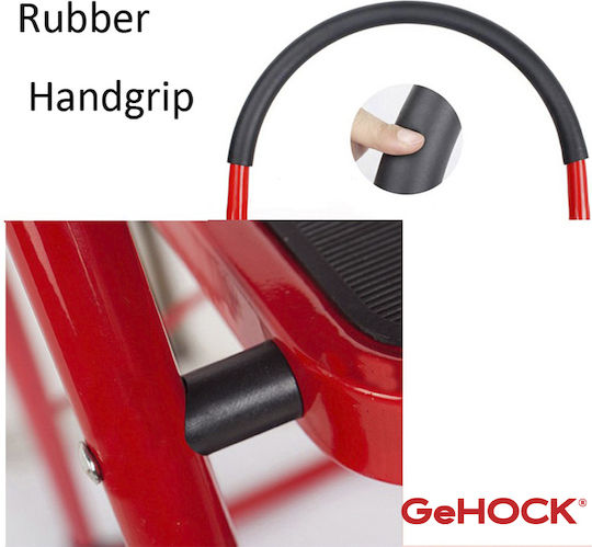 GeHock GeHock Stehleitern Eisen 2 Stufen 44cm