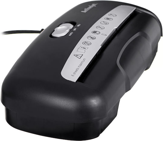 Active Jet Strip Cut 6-Sheet Paper Shredder