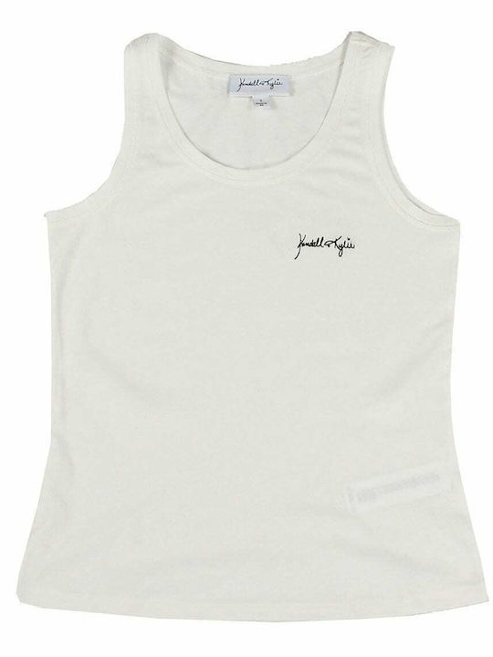 Women's Summer Blouse Cotton Sleeveless White