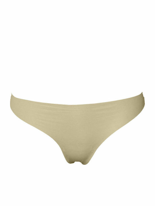 Women's String Seamless Beige