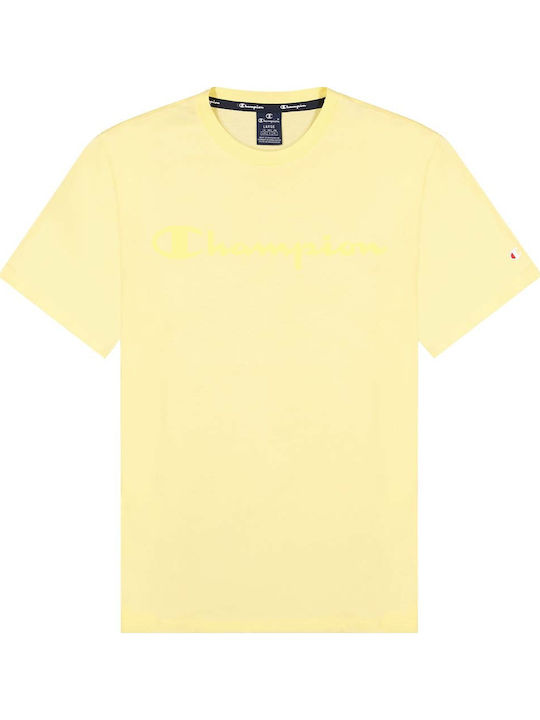 Crewneck T-shirt Κίτρινο