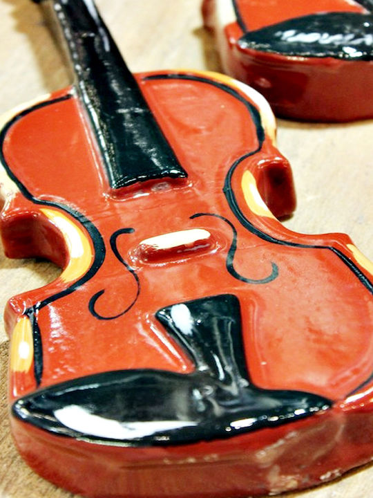 Handmade Candle Violin Scented Brown Candle Handmade Candle Violin Scented Brown Candle