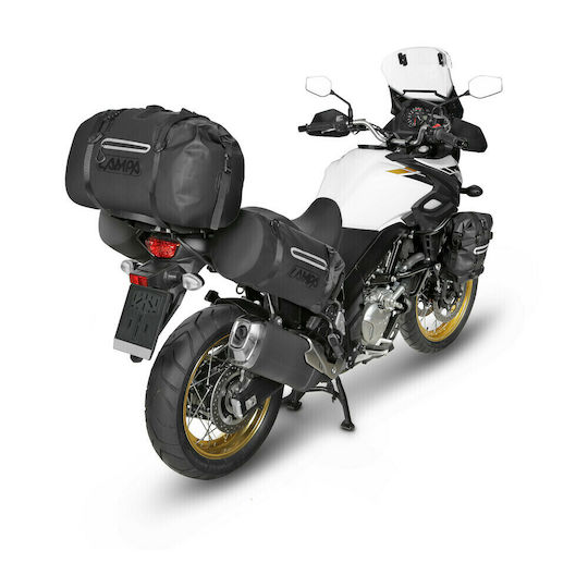 Lampa Impervious Waterproof Motorcycle Tail Bag 70lt Black 75x35x35cm​