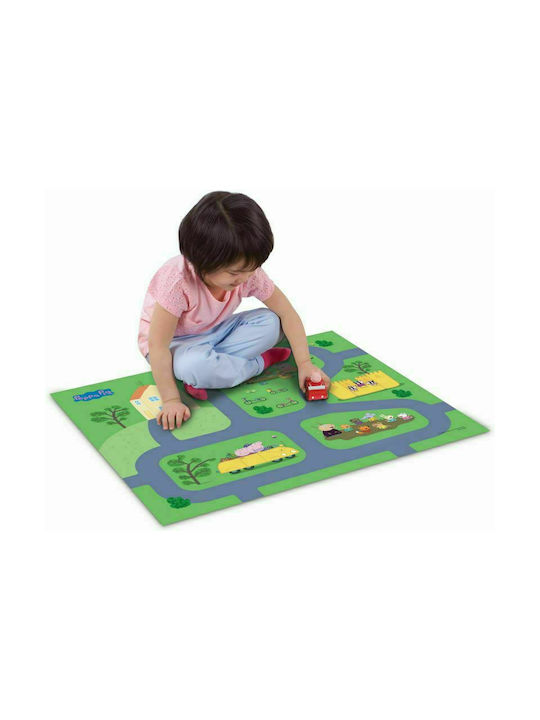 Giochi Preziosi Kids Synthetic Activity Mat Peppa Road 70x80cm